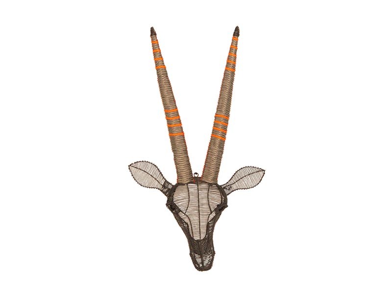 Gemsbok-grey-orange, black frame Gemsbok-grey-orange, black frame